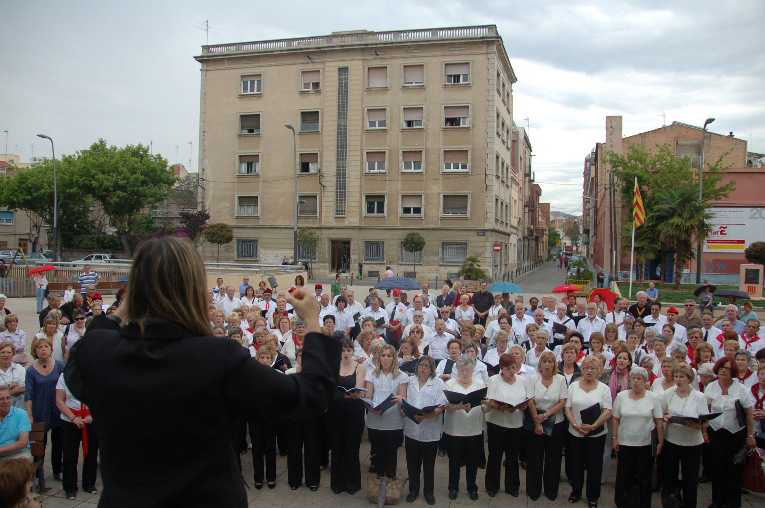 La Federació de Cors de Clavé reuneix més de 250 cantaires a Badalona
