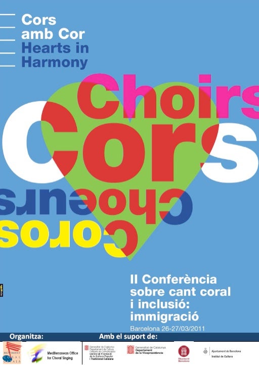 II Conferència sobre Cant Coral i Inclusió: Immigració (CCCI)