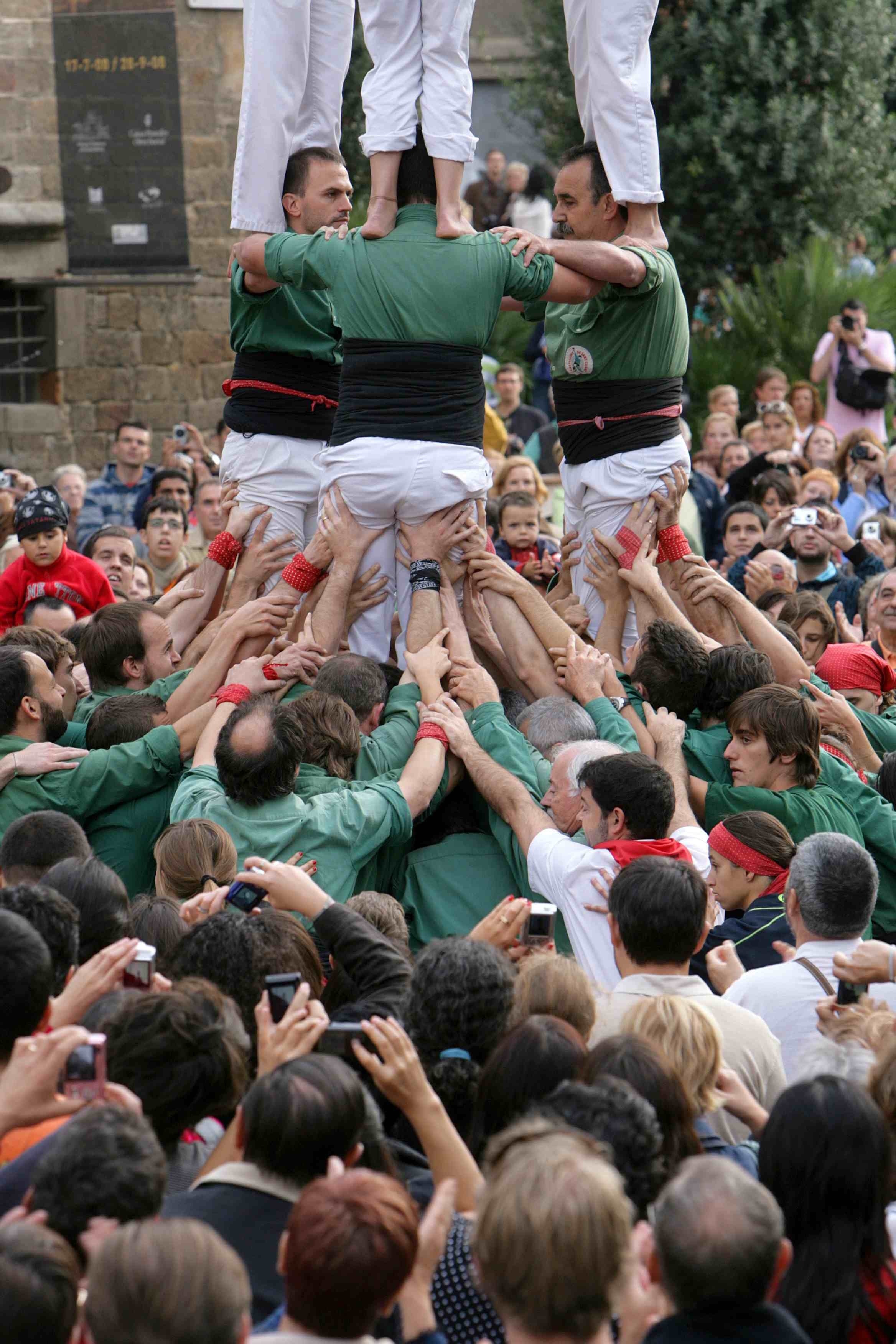 Castells de tots colors, un èxit