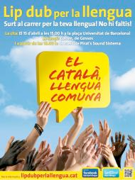 Crida per participar al Lip dub per la llengua