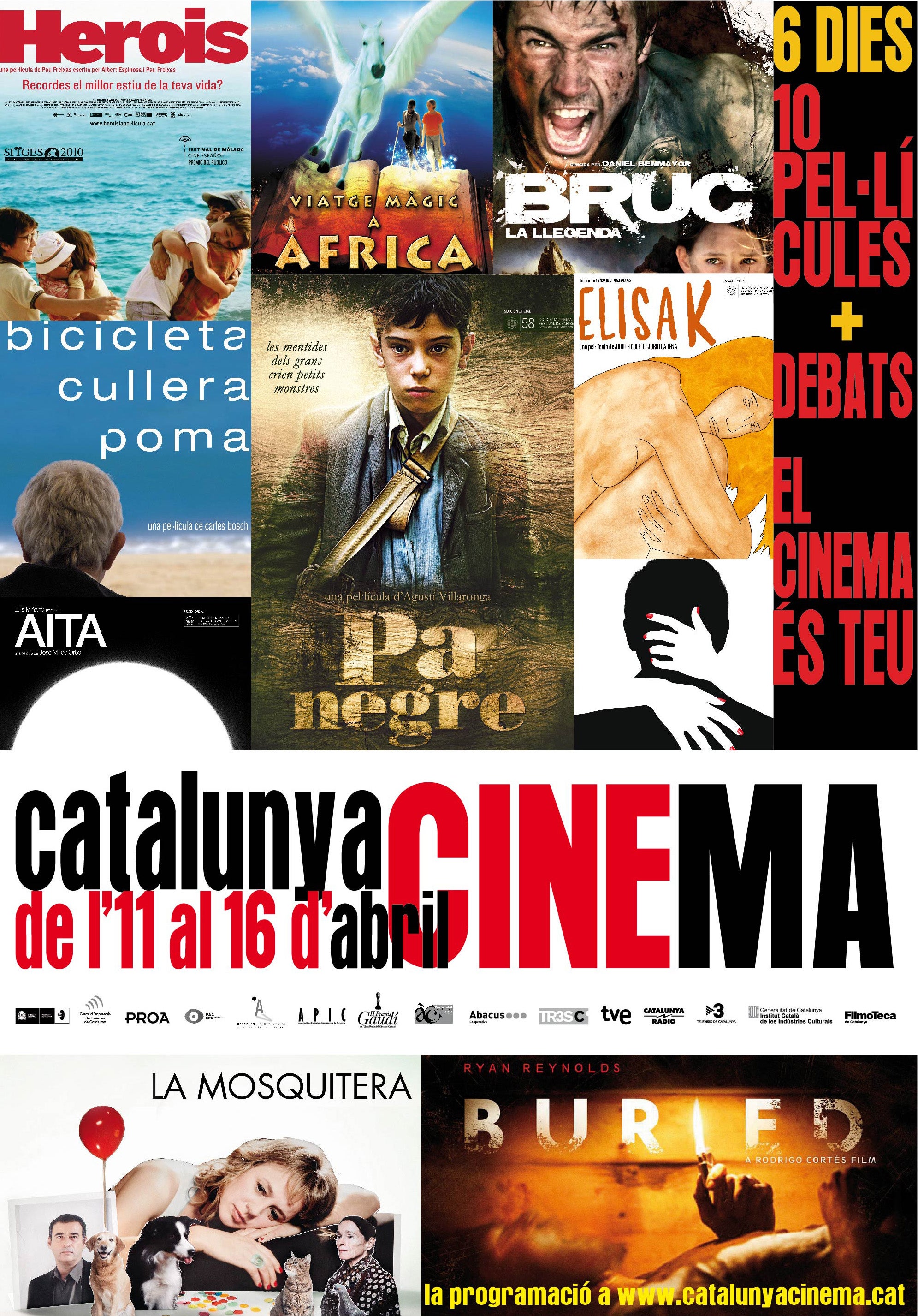 Perquè Catalunya és cinema i perquè el cinema és teu!