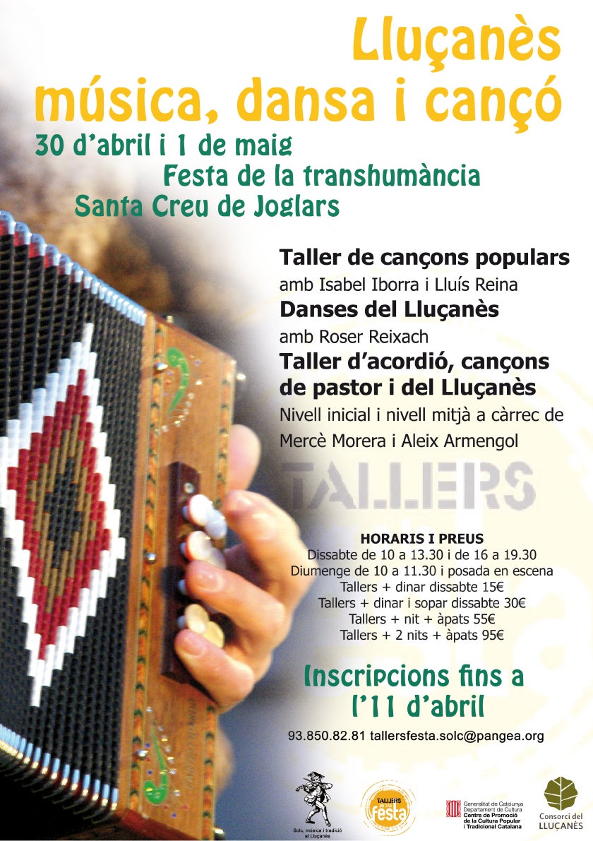 Lluçanès, música, dansa i cançó