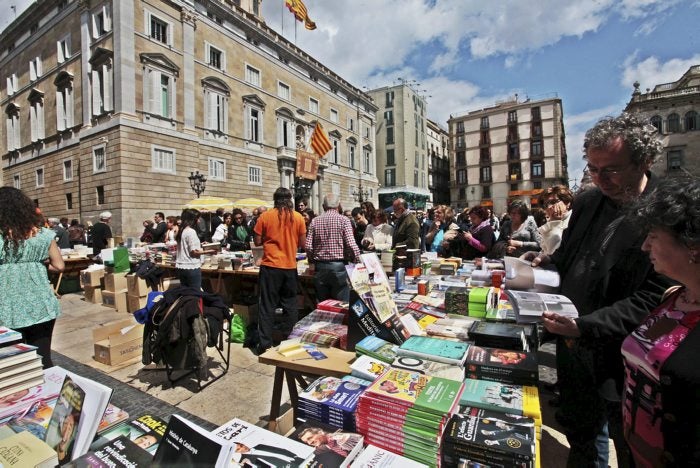 Sant Jordi 2012 i el llibre en català