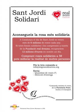 Si regales una rosa, pots canviar el món!