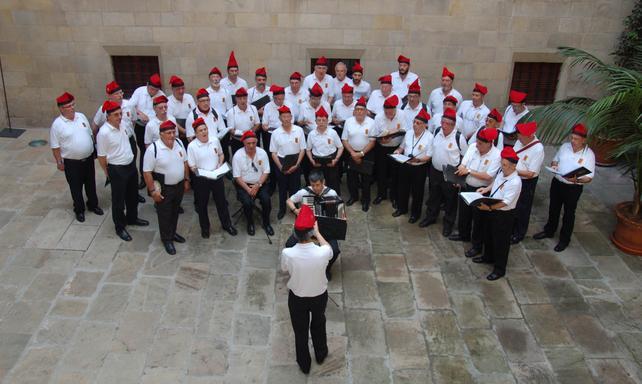 El Palau de la Música acollí la I Mostra catalana de Cors d'Homes