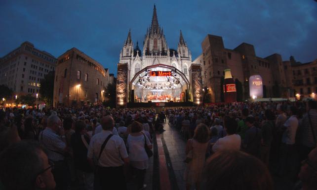Èxit rotund al concert coral de les Festes de la Mercè