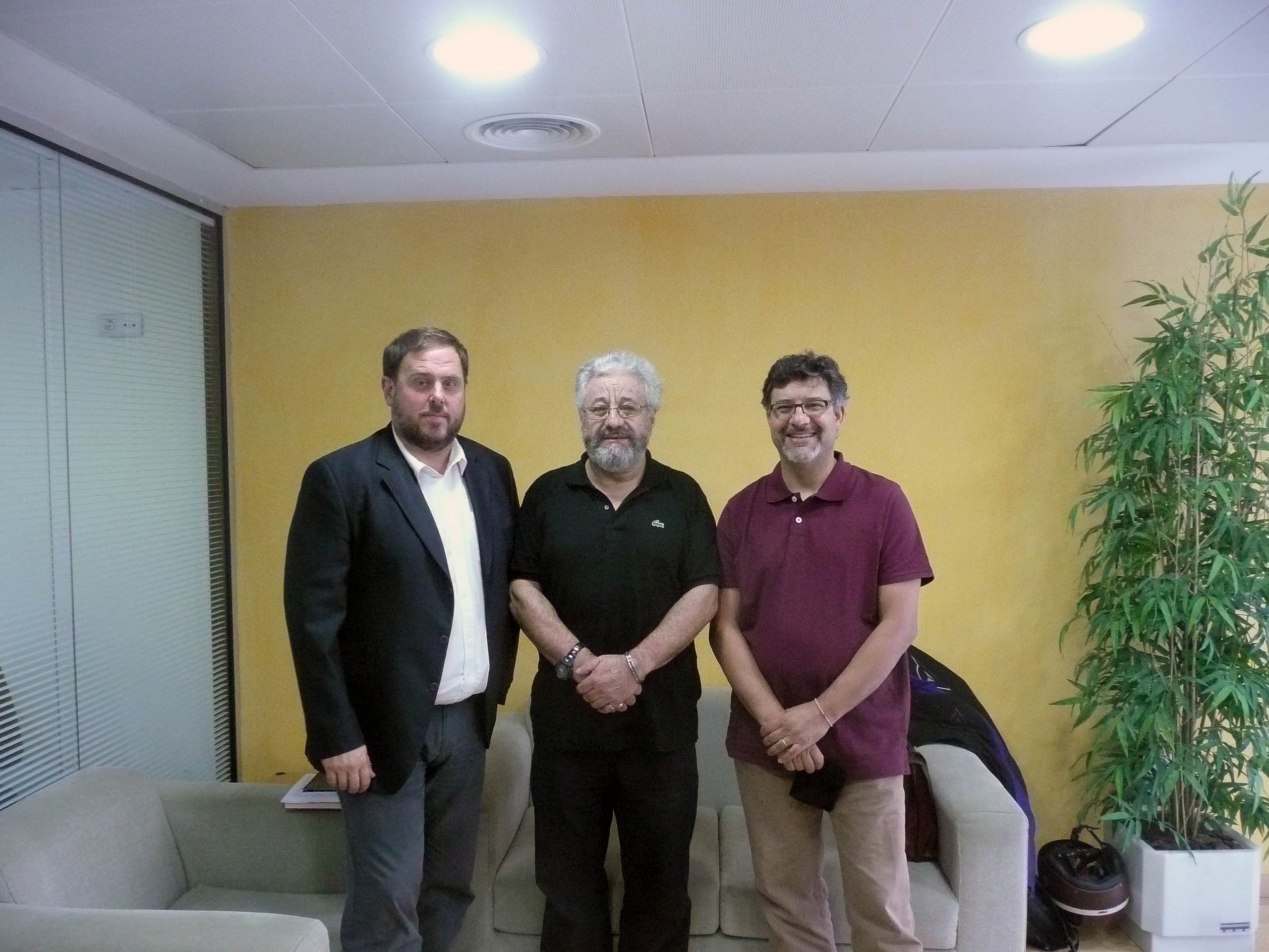 L’ENS continua la ronda de contactes institucionals amb ERC i el PPC