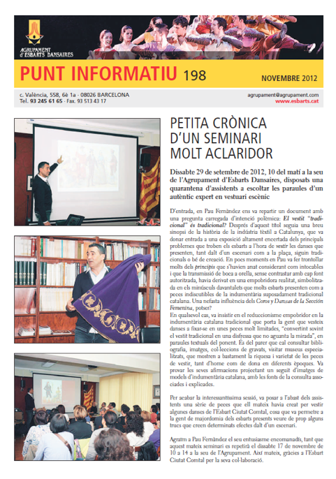 El vestit “tradicional” és tradicional?