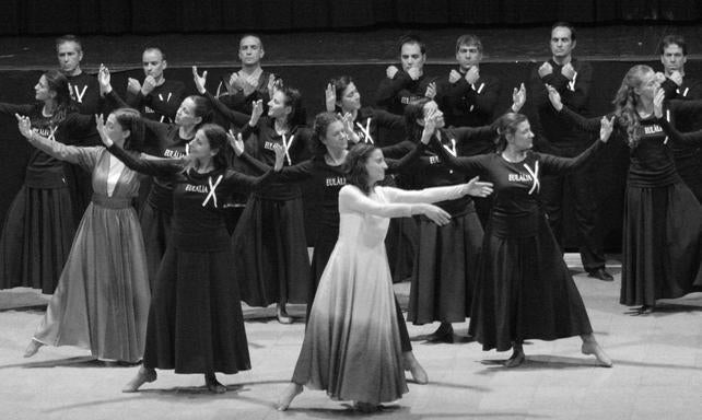 Un espectacle recrea la vida de Santa Eulàlia a la Catedral de Barcelona