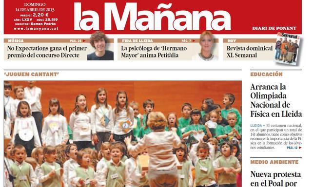 Èxit en l’estrena de la cantata ‘L’hora perduda’ a Lleida