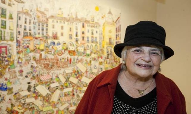 La dibuixant Pilarín Bayès, pregonera a Lloret de la XX Vila Gegantera de les comarques gironines