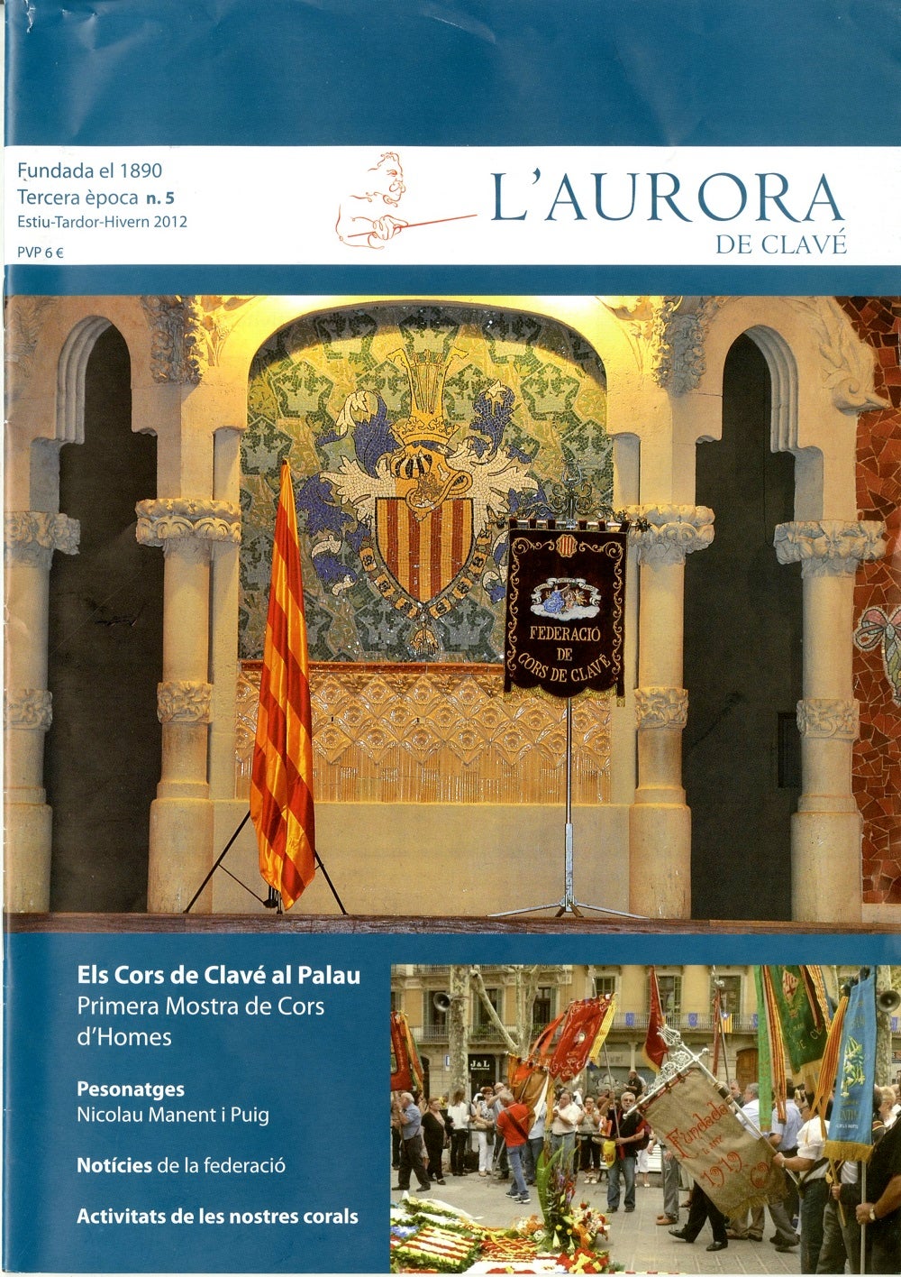L'Aurora de Clavé homenatja Nicolau Manent 