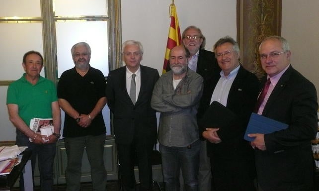 L’ENS analitza amb el Conseller Mascarell la futura llei d’espais públics i l’associacionisme a l'educació.  