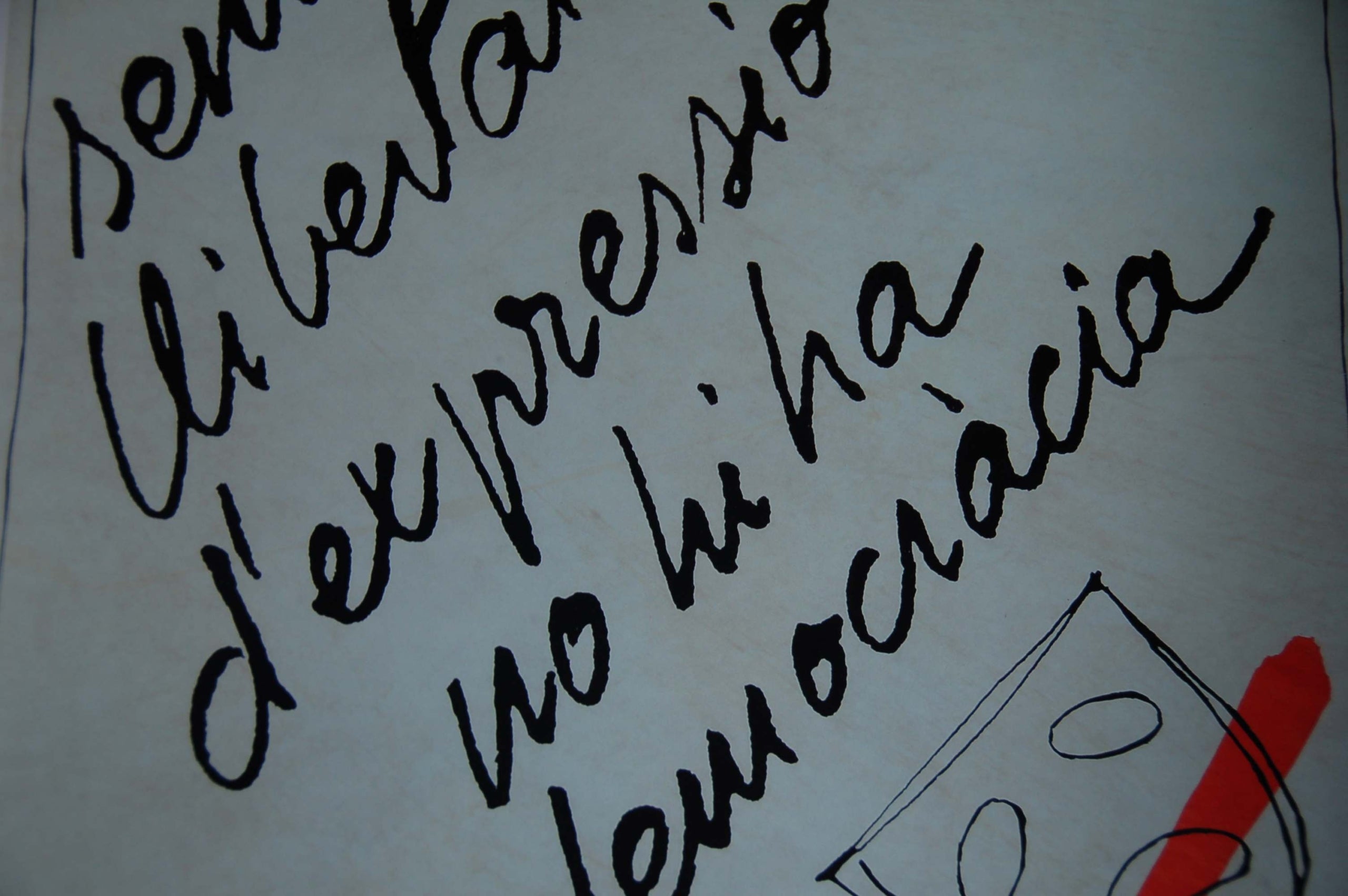 La llibertat te la poden prendre, la dignitat no