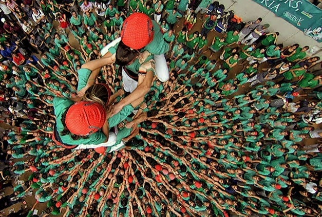 El fet casteller a la Nadala de la Fundació Carulla