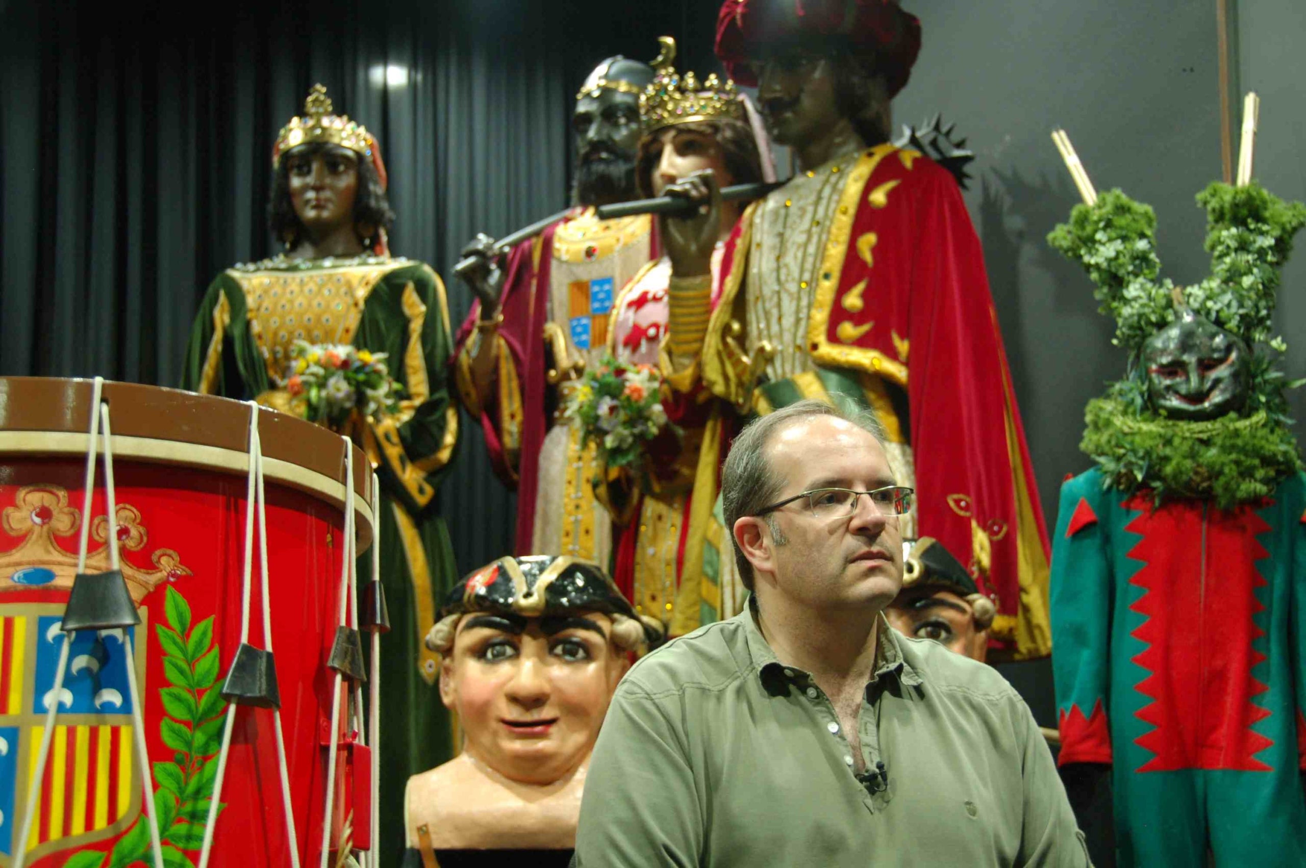 La comparseria de la Patum, en 3D