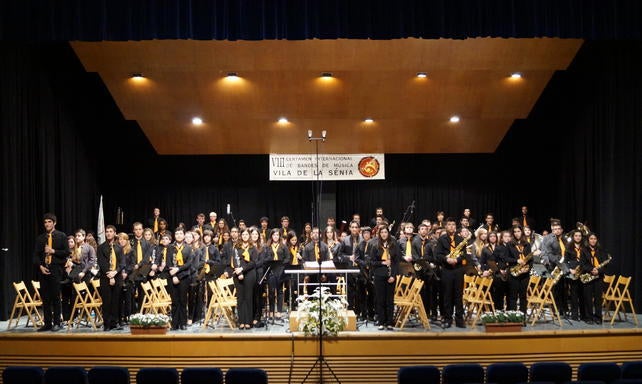 Empat en la 8a edició del Certamen de Bandes de Música Vila de la Sénia