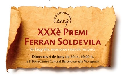 El Premi Ferran Soldevila, amb la Guerra de Successió 