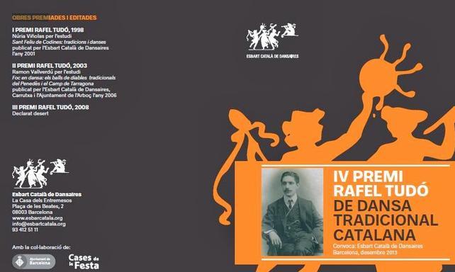 Es convoca el IV premi Rafel Tudó de dansa tradicional catalana