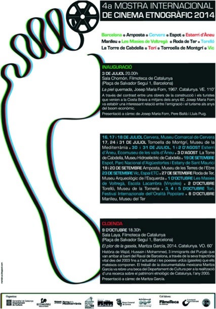 “LA PIEL QUEMADA” INAUGURA LA 4ª MOSTRA INTERNACIONAL DE CINEMA ETNOGRÀFIC 2014