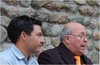 Conversa amb Alfred Blanc i Paco Casado.