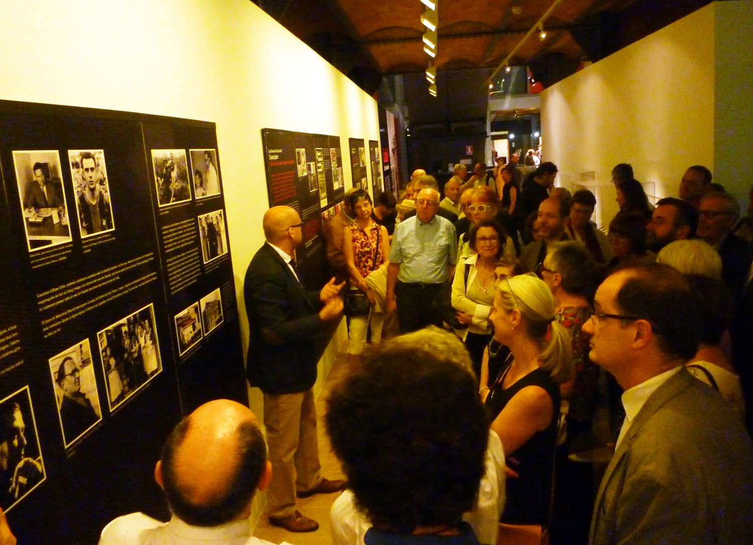 Candel homenatjat al Museu d’Història de Catalunya