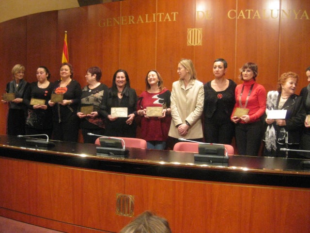 Homenatge al teixit associatiu en femení