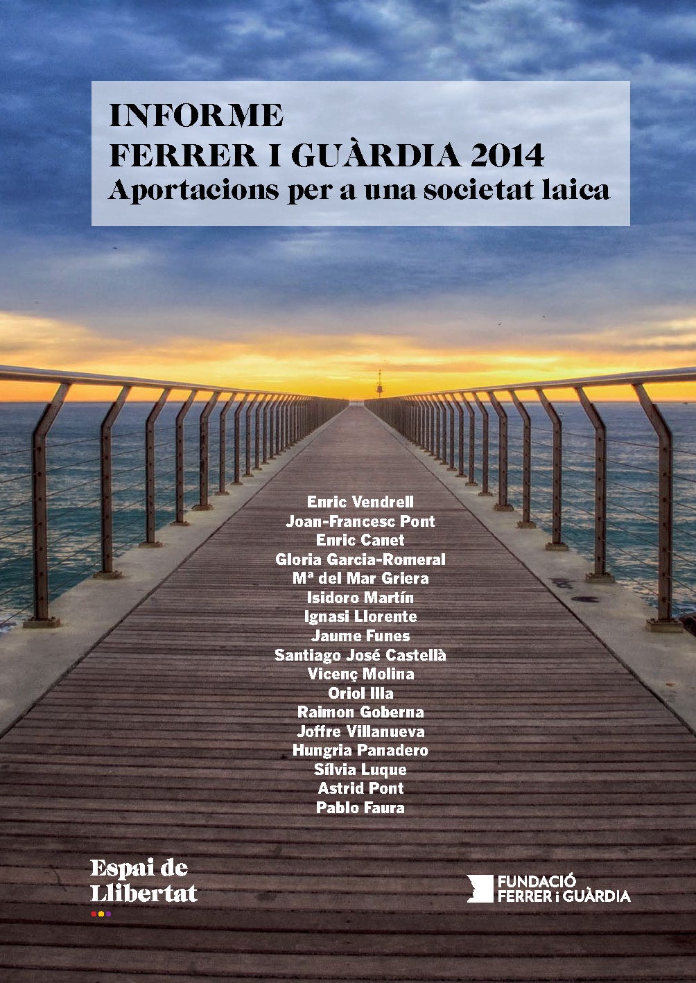 Presentació de l’informe Ferrer i Guàrdia 2014