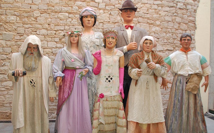 Una segona vida per als gegants del Poble Espanyol