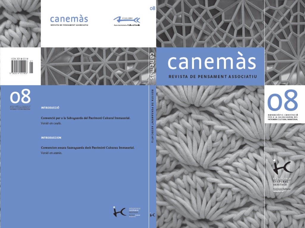 Canemàs, amb Convenció del Patrimoni Cultural Immaterial en català i aranès