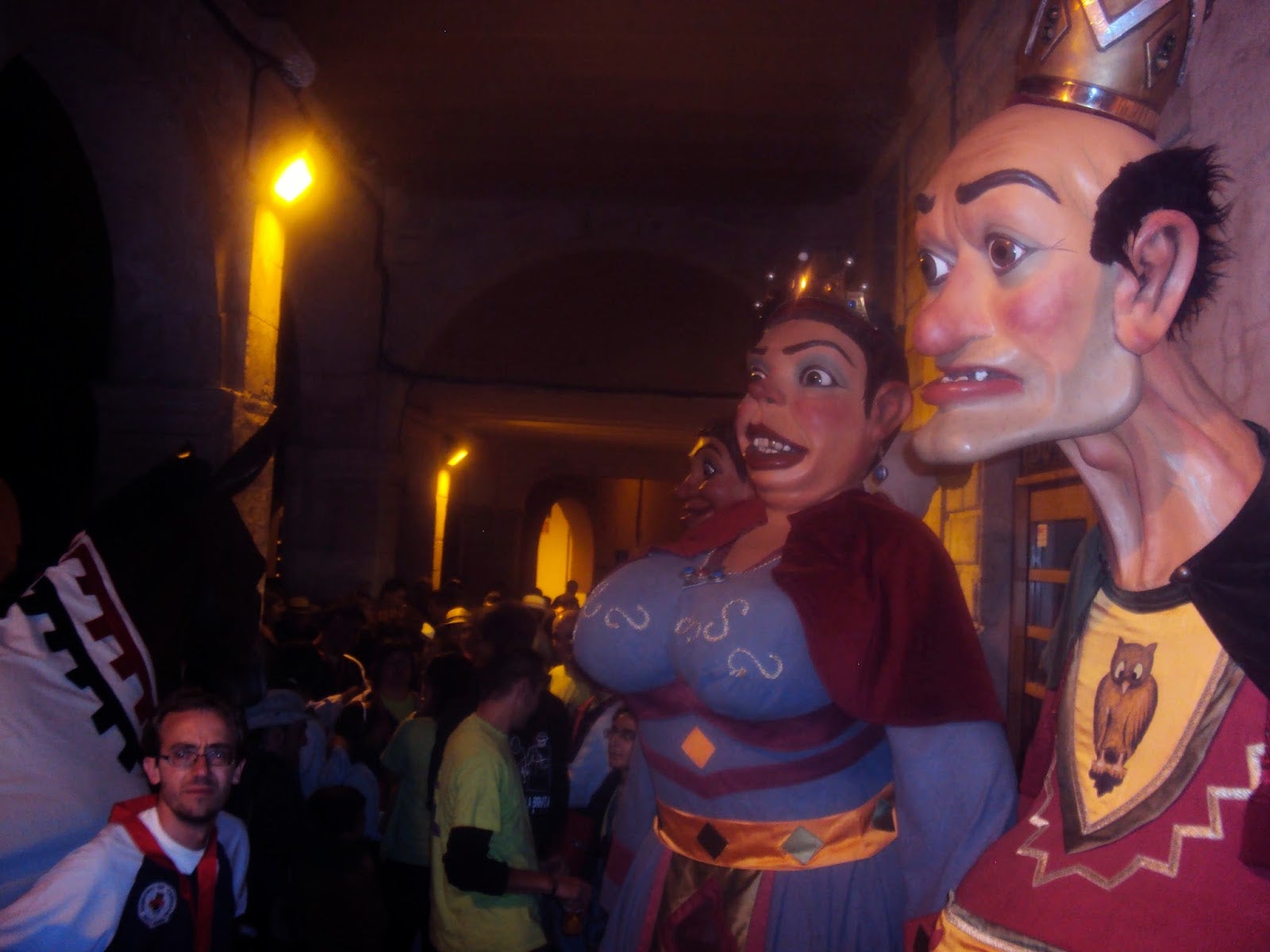 Els Gegants Tararots, a punt per debutar a Tàrrega