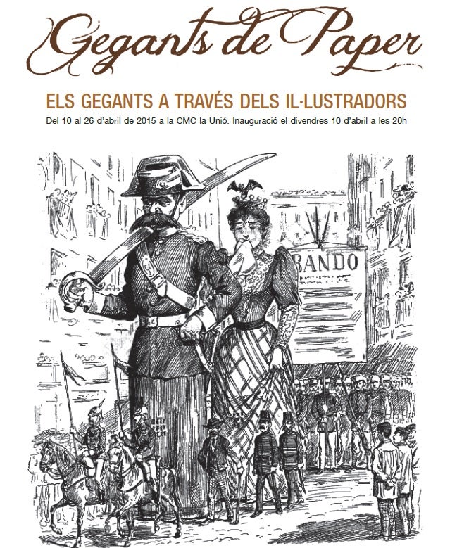 Gegants de paper, gegants dibuixats, a Teià