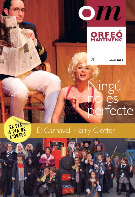 La Revista de l'Orfeó Martinenc, el valor de la feina de les seccions