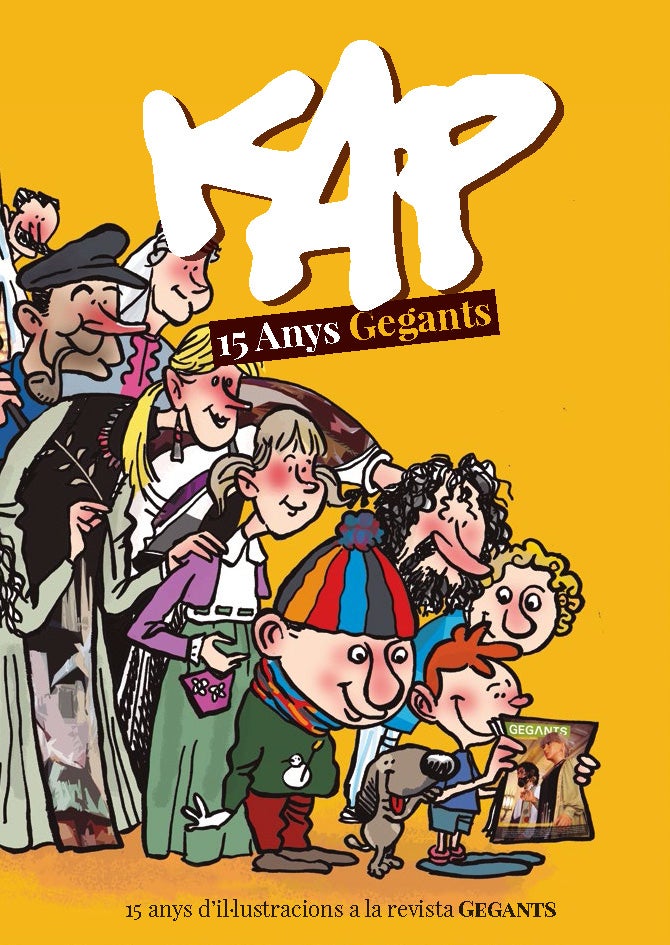 S’editen en llibre tots els dibuixos de ‘Kap’ a la revista Gegants