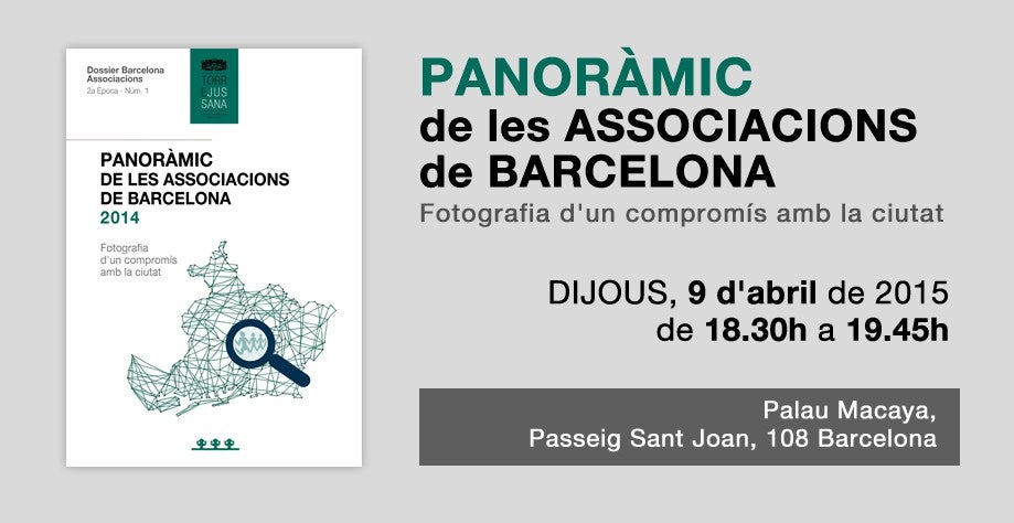 Un estudi per orientar-se en el bosc de les associacions a Barcelona
