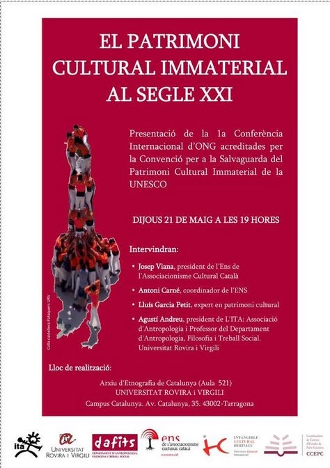 El Patrimoni Immaterial al segle XXI, nova presentació Fòrum ICH