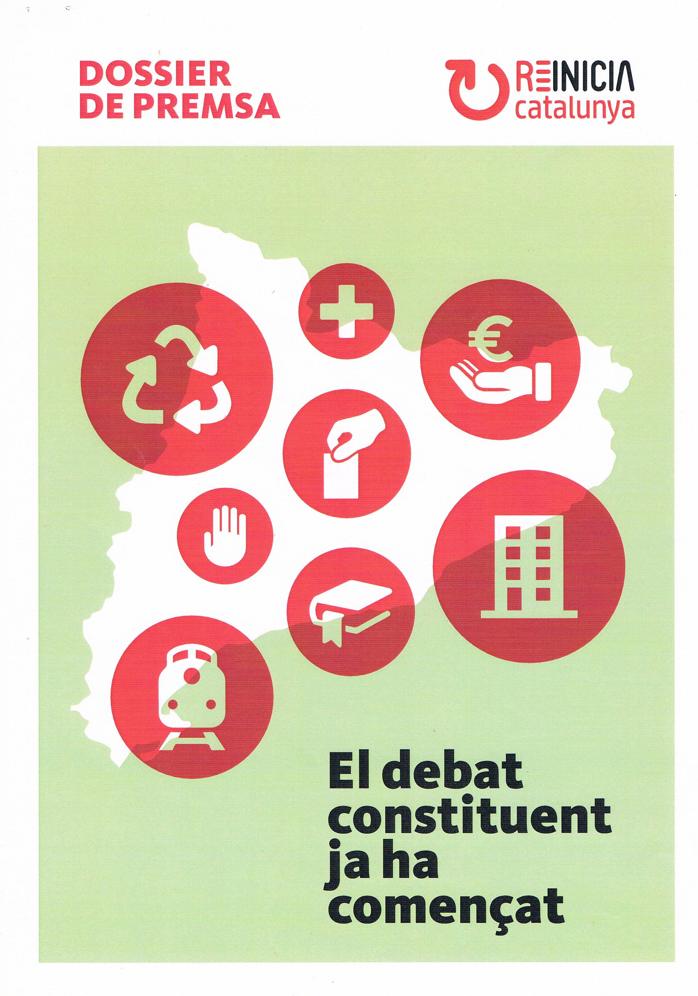 'Reinicia', una plataforma per coordinar el disseny d’un nou país