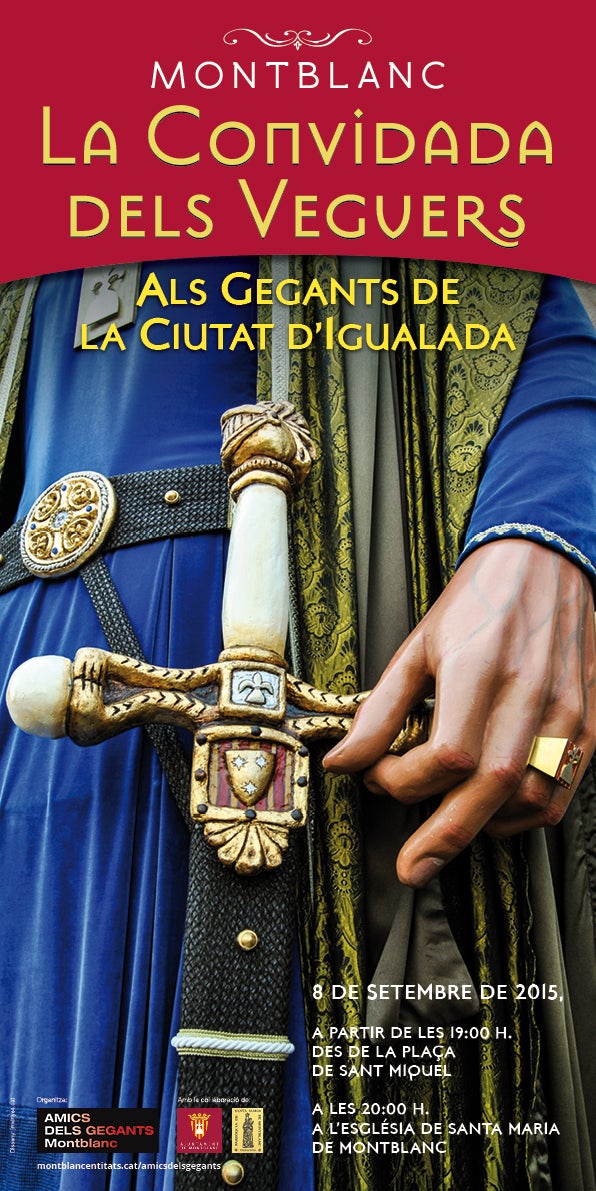 Els Veguers de Montblanc conviden els Gegants d’Igualada