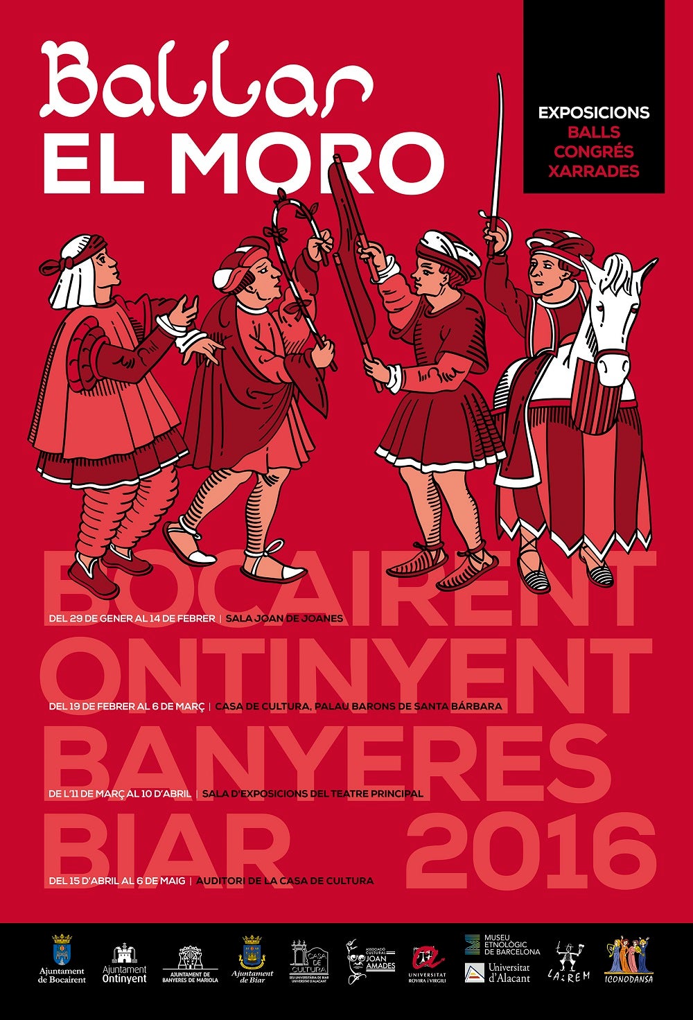 Les festes de Moros i Cristians, a estudi