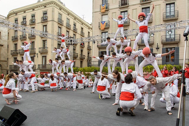 Santa Eulàlia 2016: 13 anys de Falcons a Barcelona