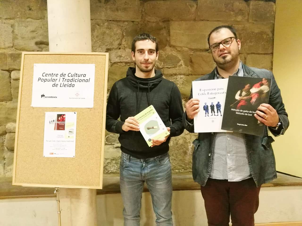 Els Diàlegs Culturals presenten novetats editorials sobre la gralla, la cobla ribagorçana i la gaita de bot