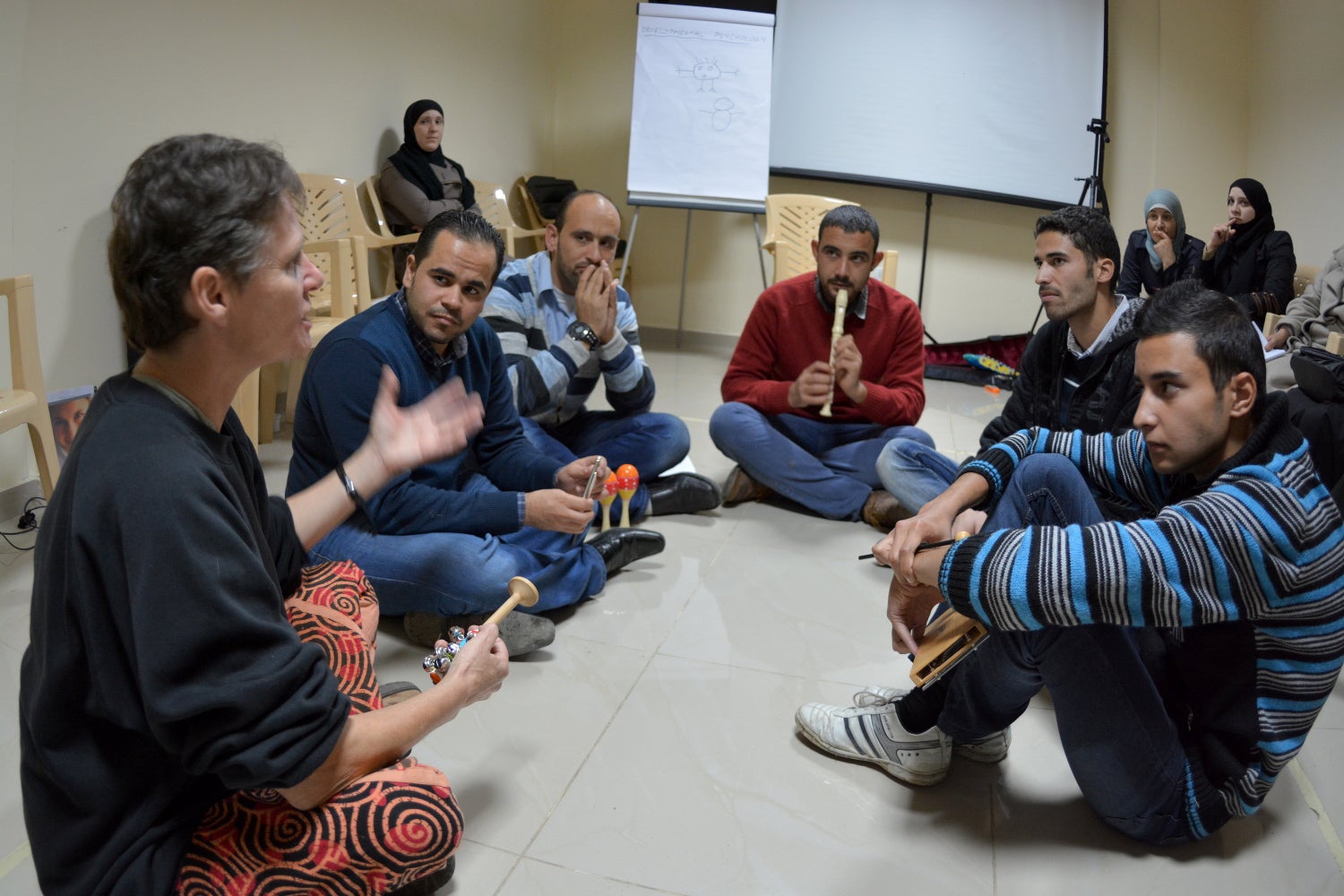 La música com a espai comú d’integració dels refugiats