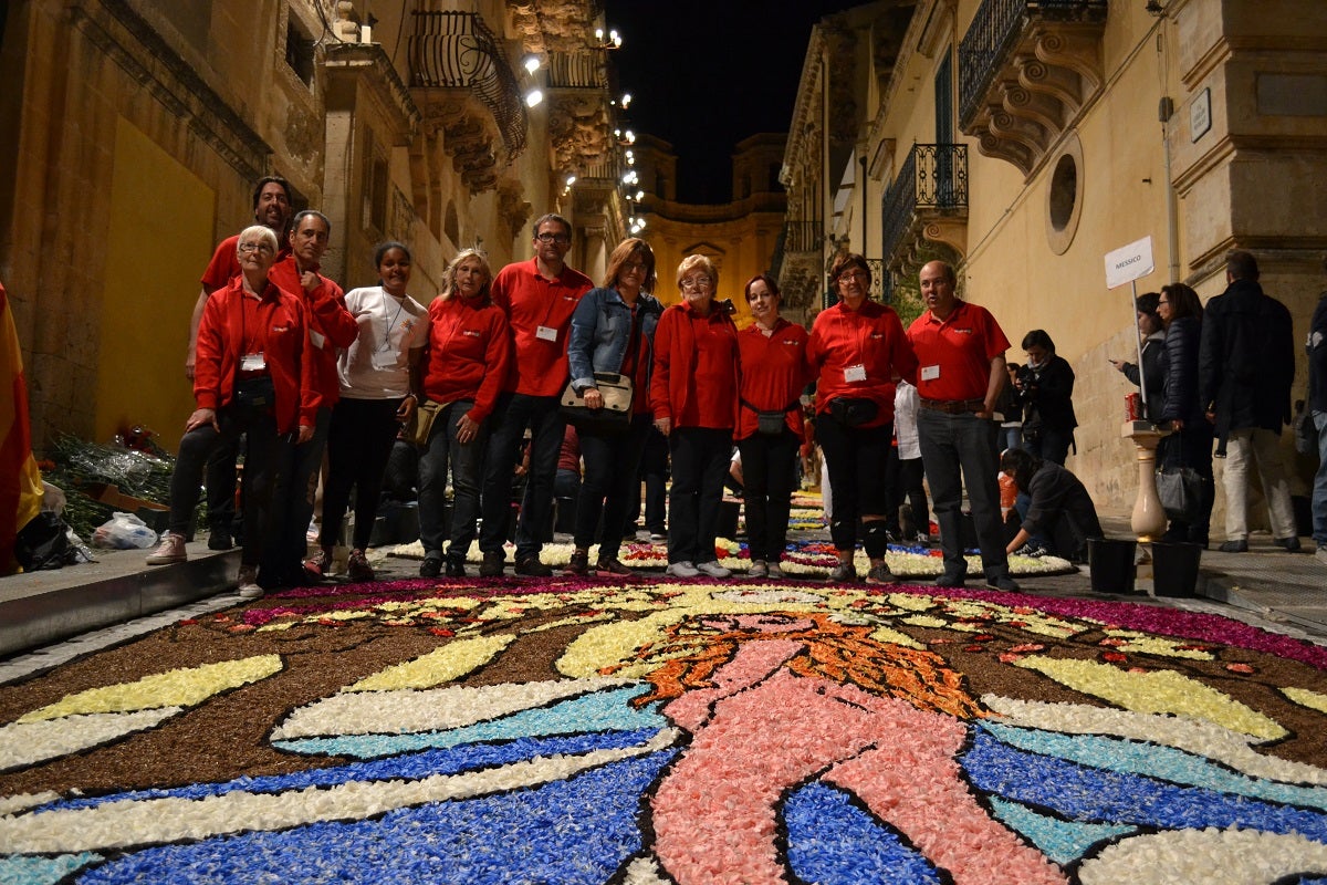 Catalunya protagonista a la Infiorata di Noto de Sicília