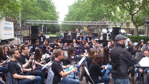 La banda ‘La Valenciana’, expressió musical dels Països Catalans