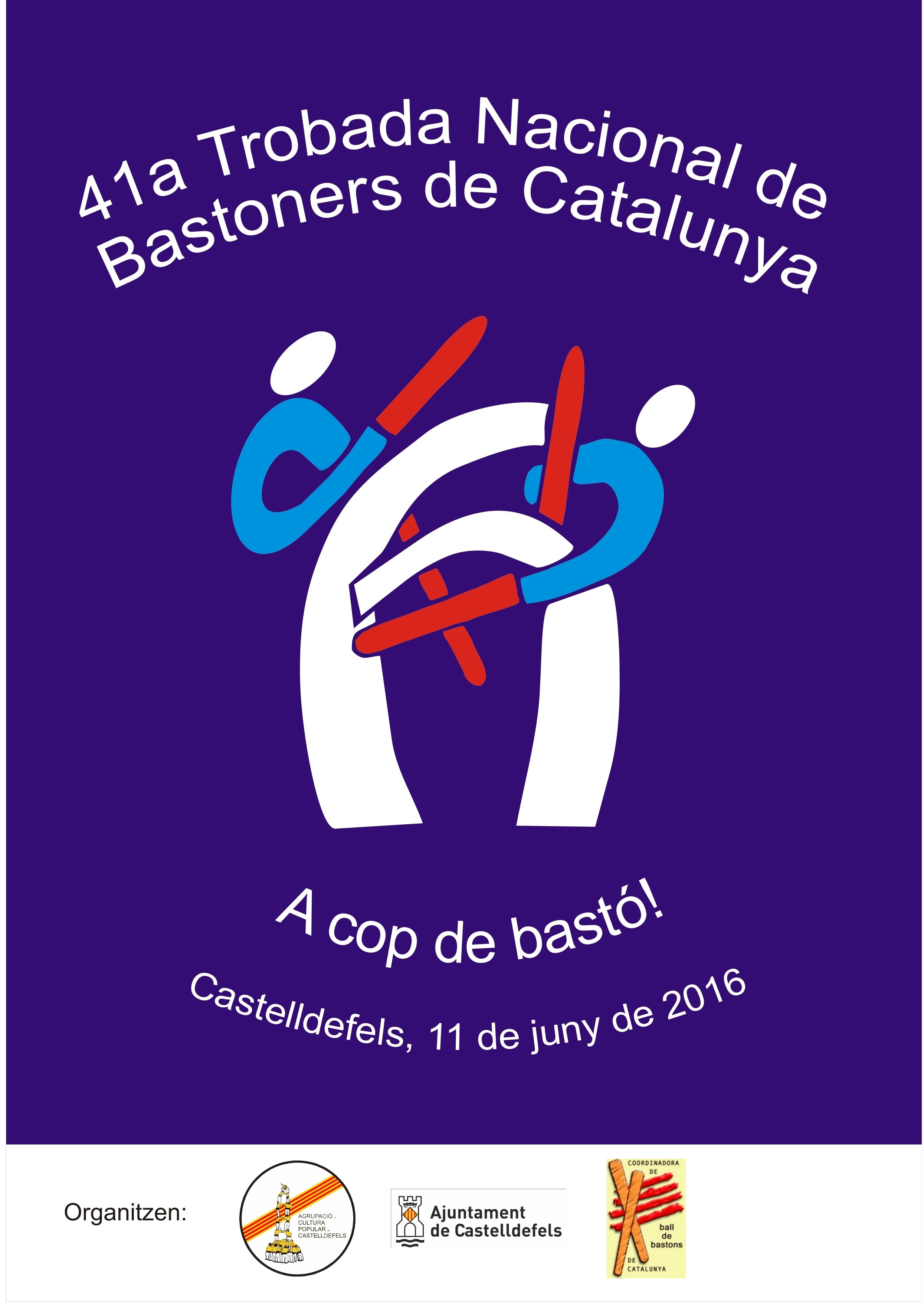 Castelldefels acollirà la 41a Trobada Nacional de Bastoners de Catalunya