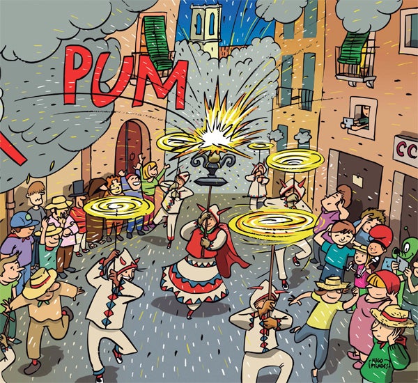 El Patufet es fa d’una colla de diables