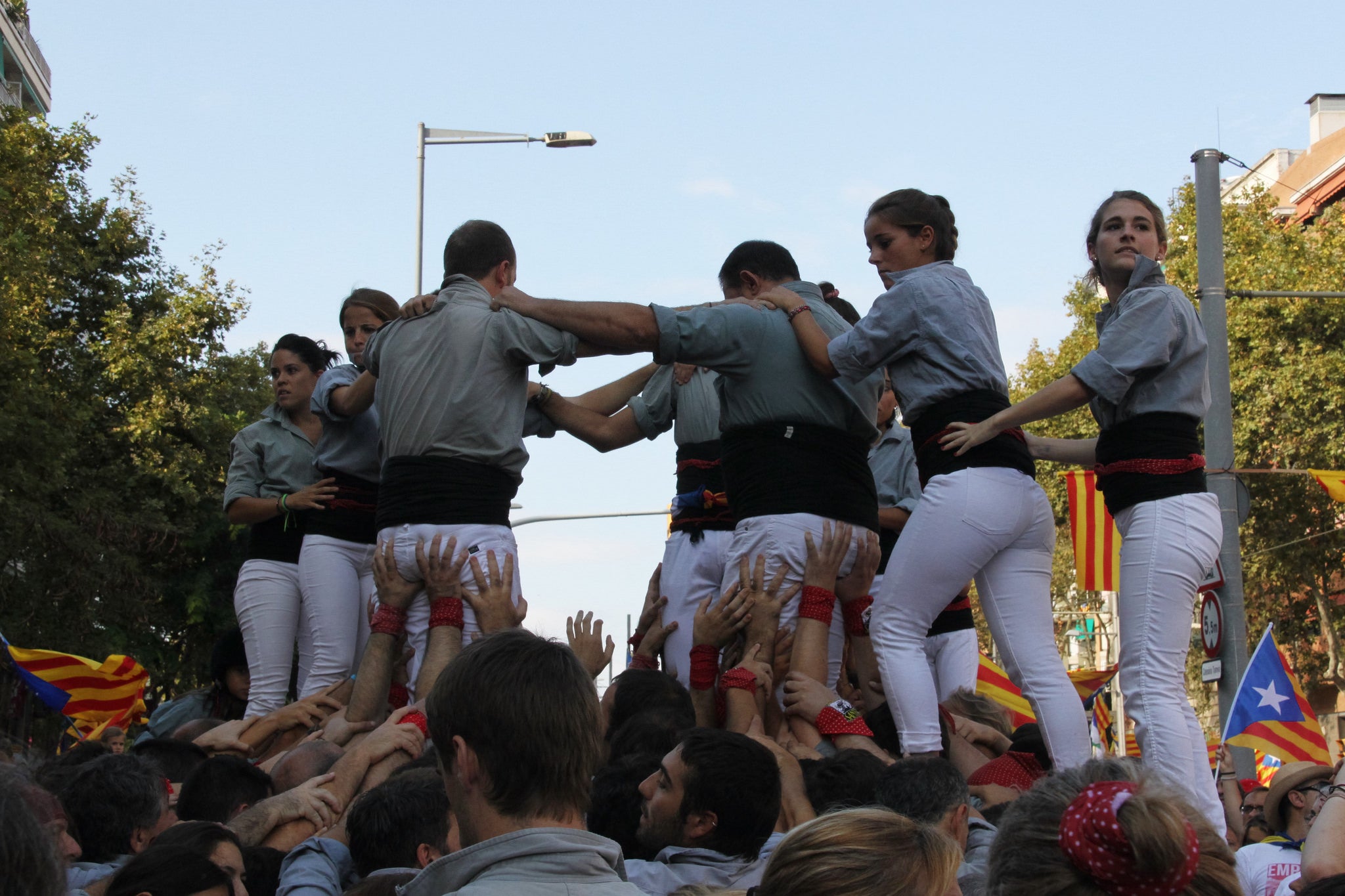 La cultura popular, eix central de la Diada