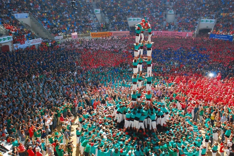 Els castellers, un fenomen viral