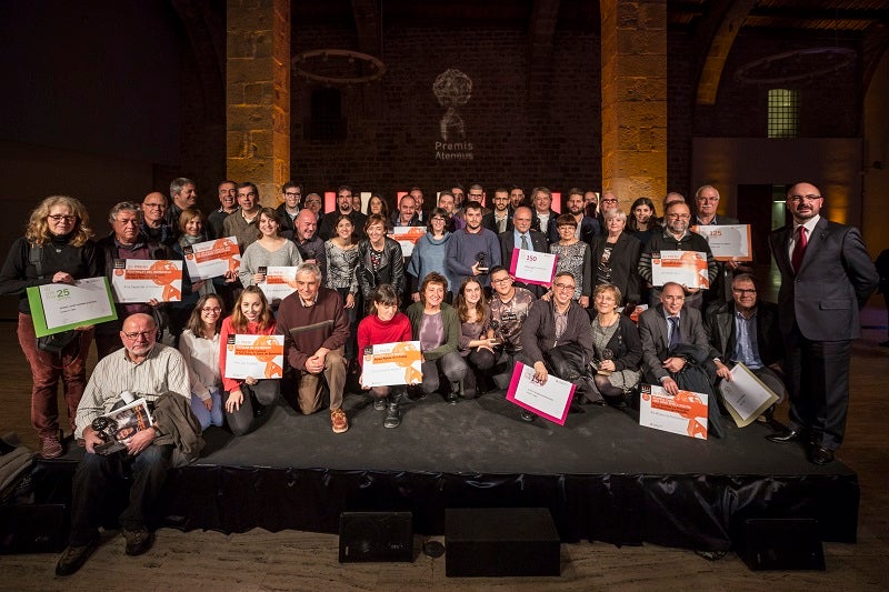 Els guanyadors dels Premis Ateneus 2016