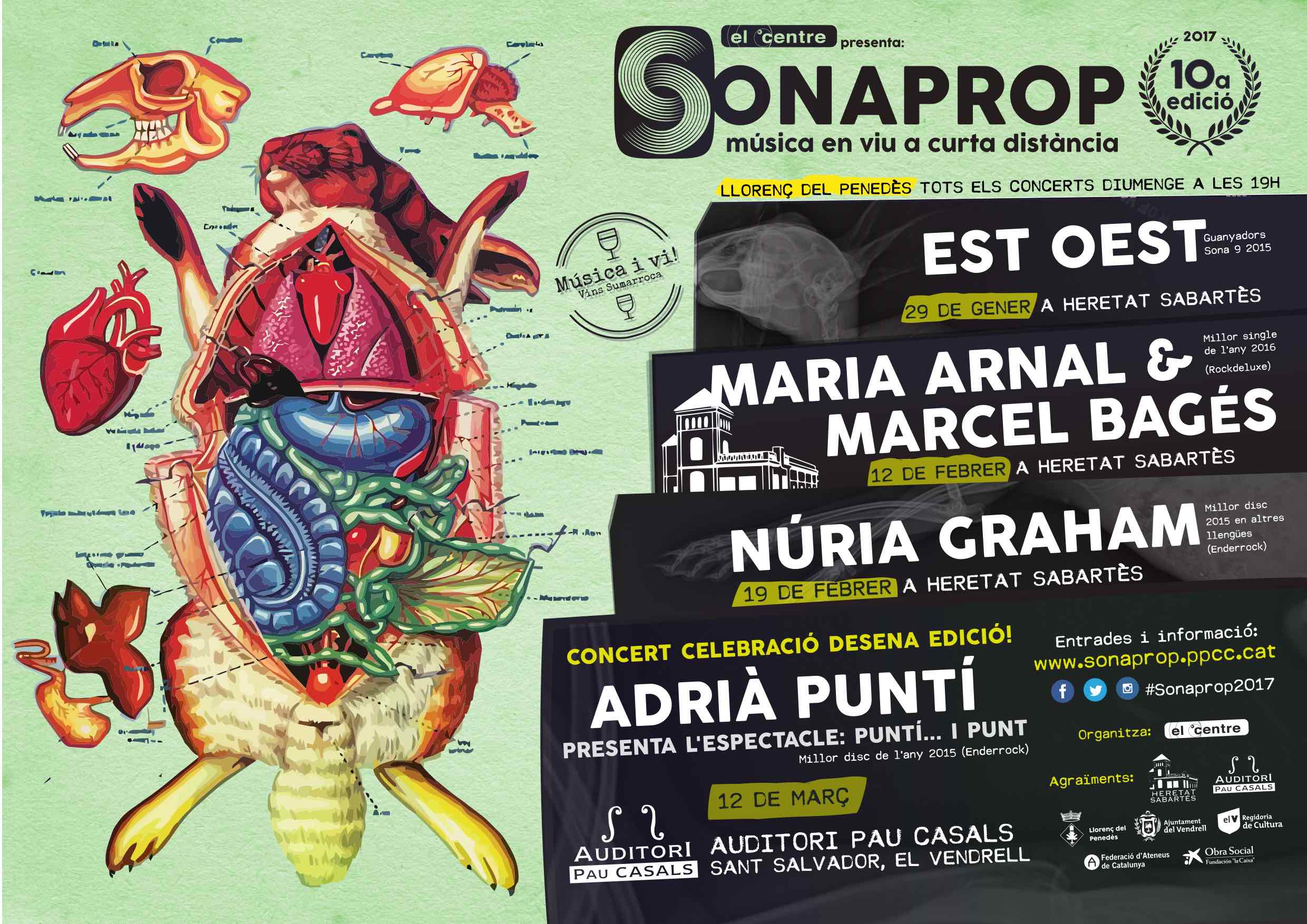 Sonaprop defensa la música com a espectacle